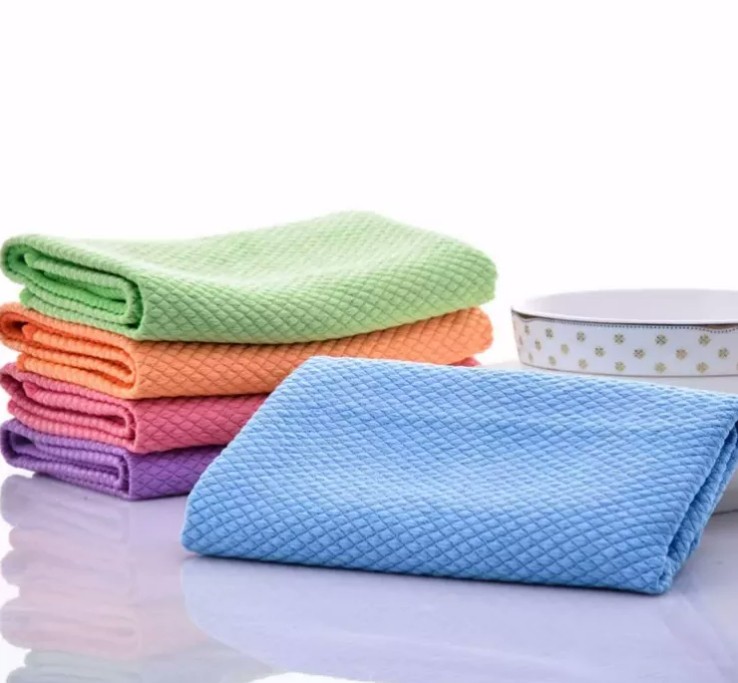 towel dish cloth