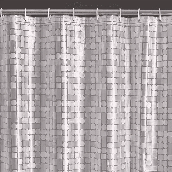 3D Shower Curtain Waterproof Reusable Bath Curtain